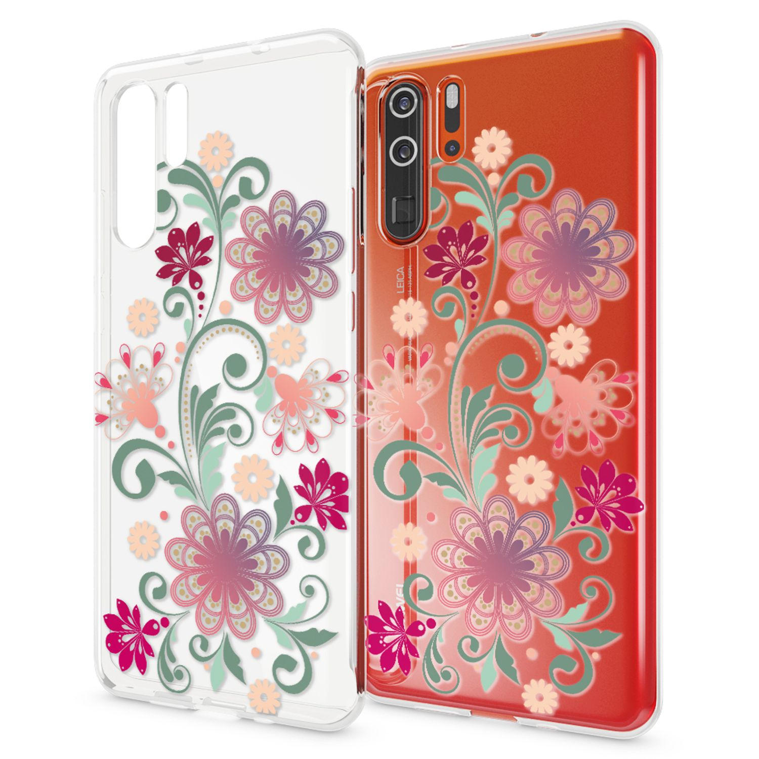 Handyhülle Slim Silikon TPU für Huawei P30 Pro mehrfarbig | NALIA Berlin