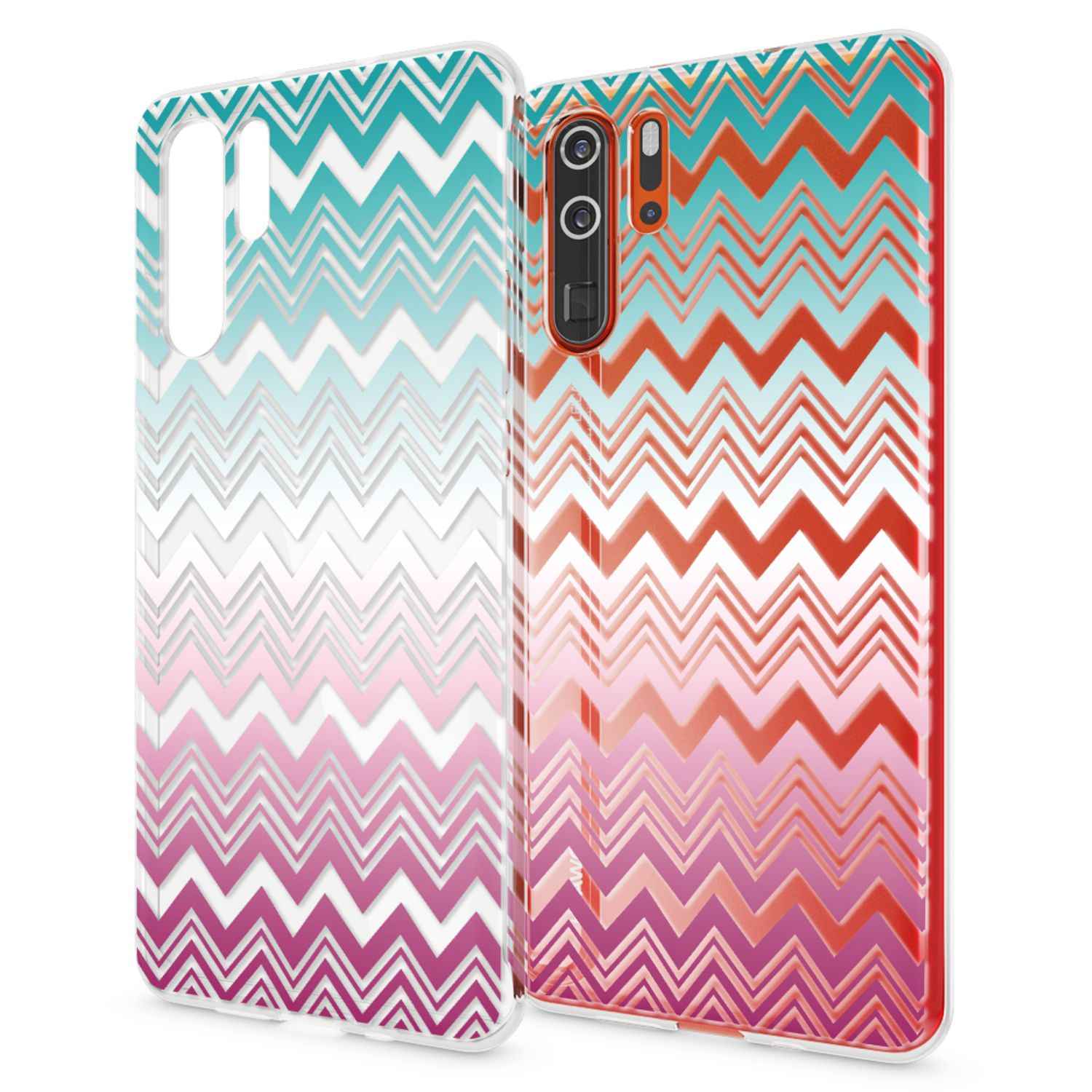 NALIA Hülle für Huawei P30 Pro, Motiv Handyhülle Slim Silikon Case Schutzhülle