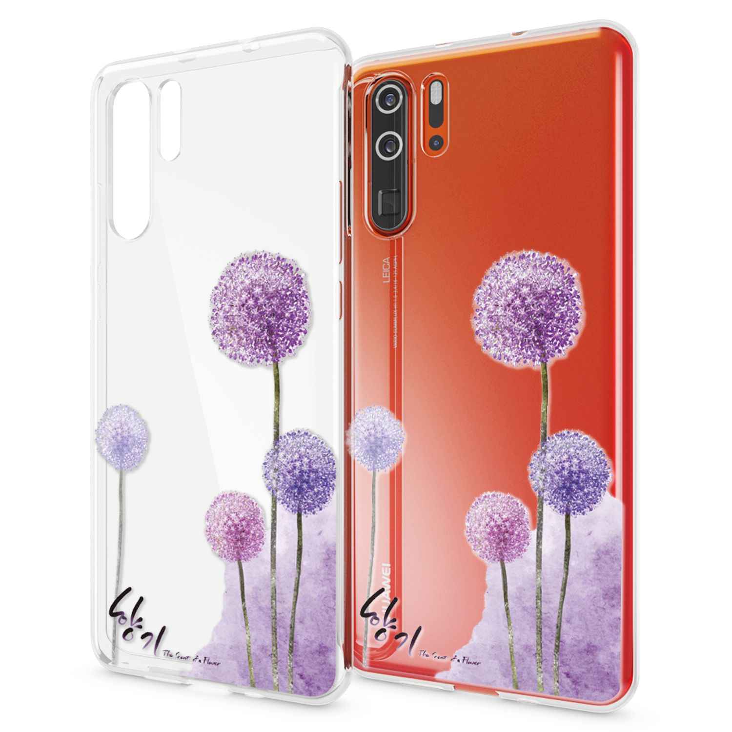 NALIA Hülle für Huawei P30 Pro, Motiv Handyhülle Slim Silikon Case Schutzhülle