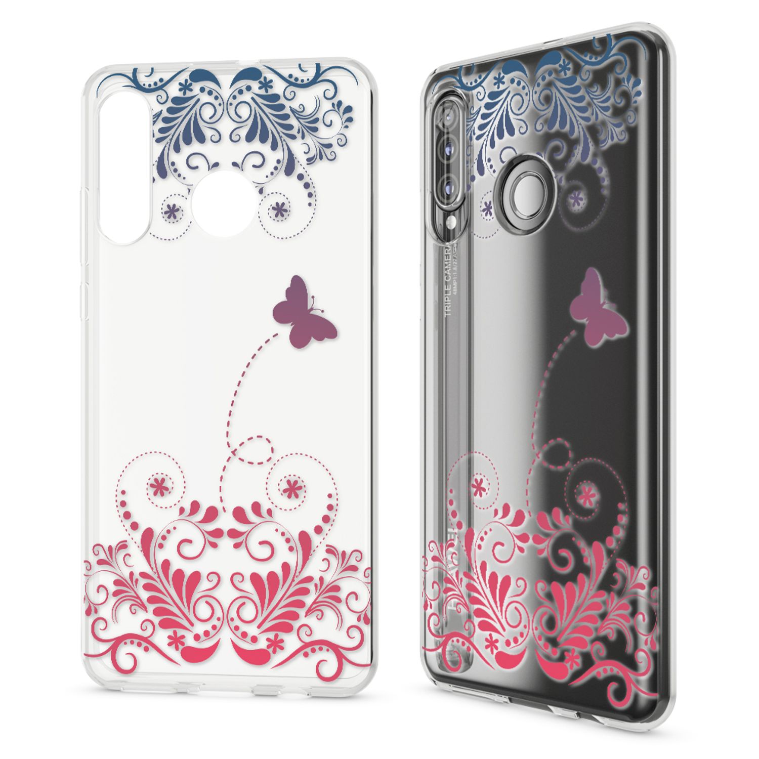 Silikonhülle für Huawei P30 Lite transparent TPU Slim Case | NALIA Berlin