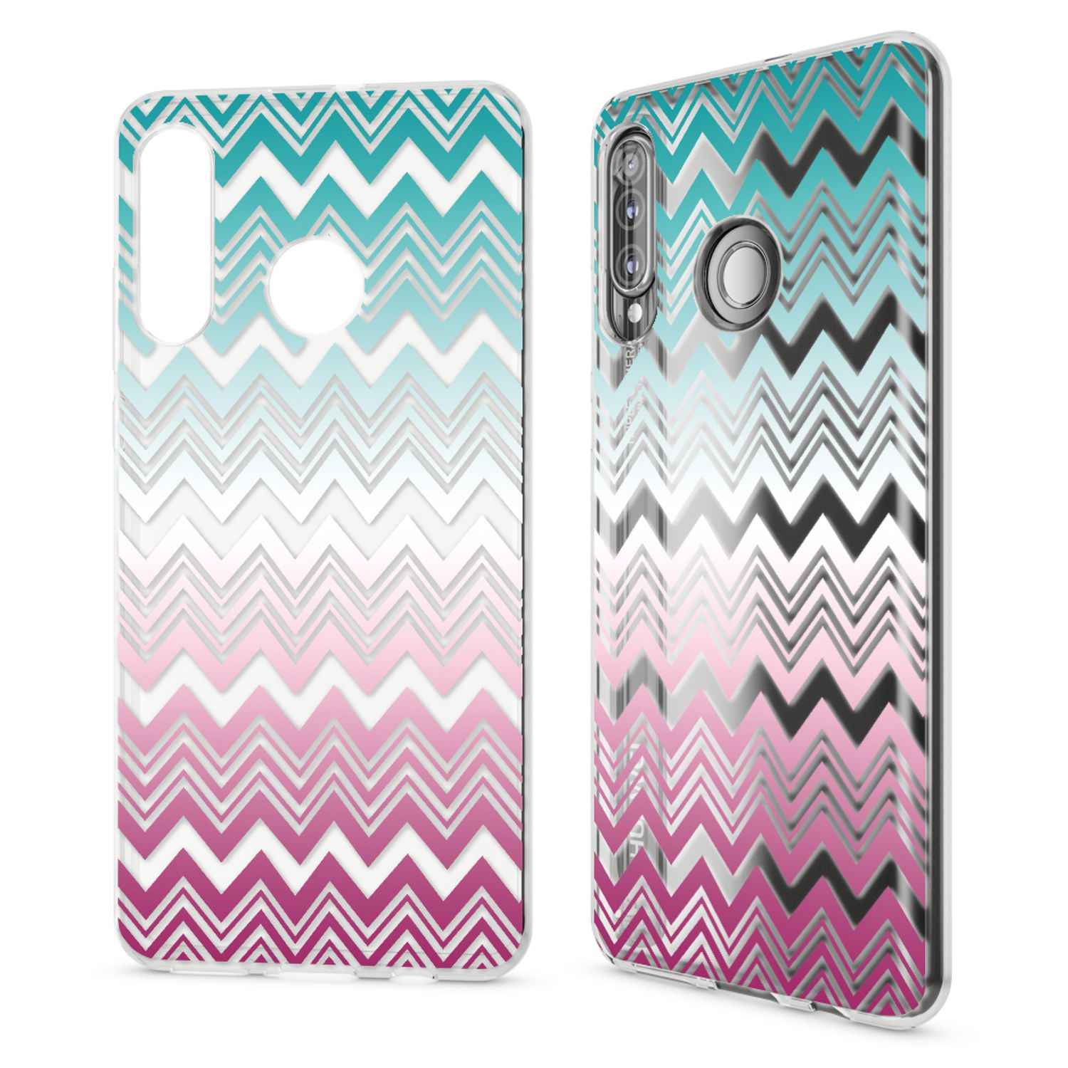 NALIA Hülle für Huawei P30 Lite, Motiv Handy Hülle Slim Silikon Case Schutzhülle