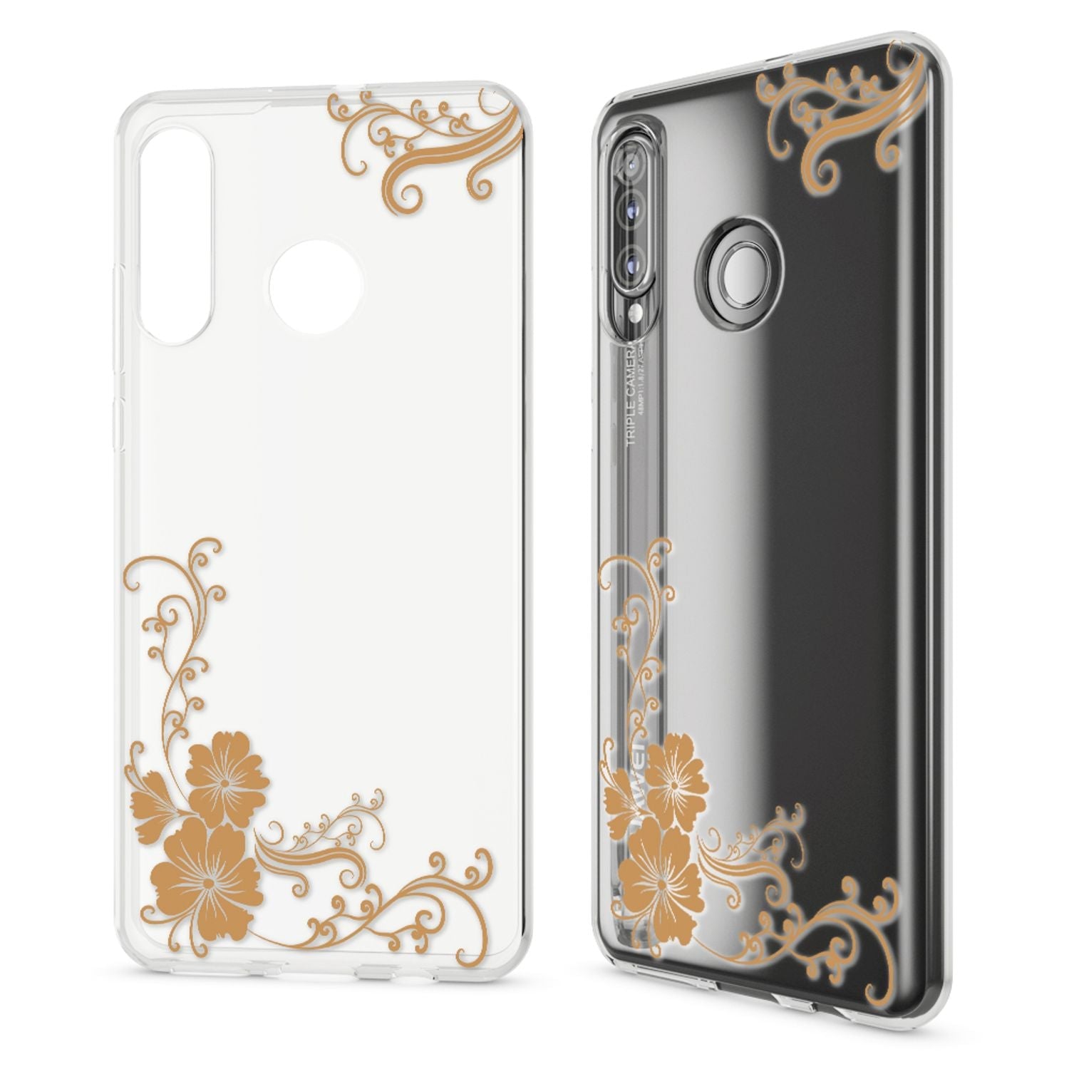 Silikonhülle für Huawei P30 Lite transparent TPU Slim Case | NALIA Berlin