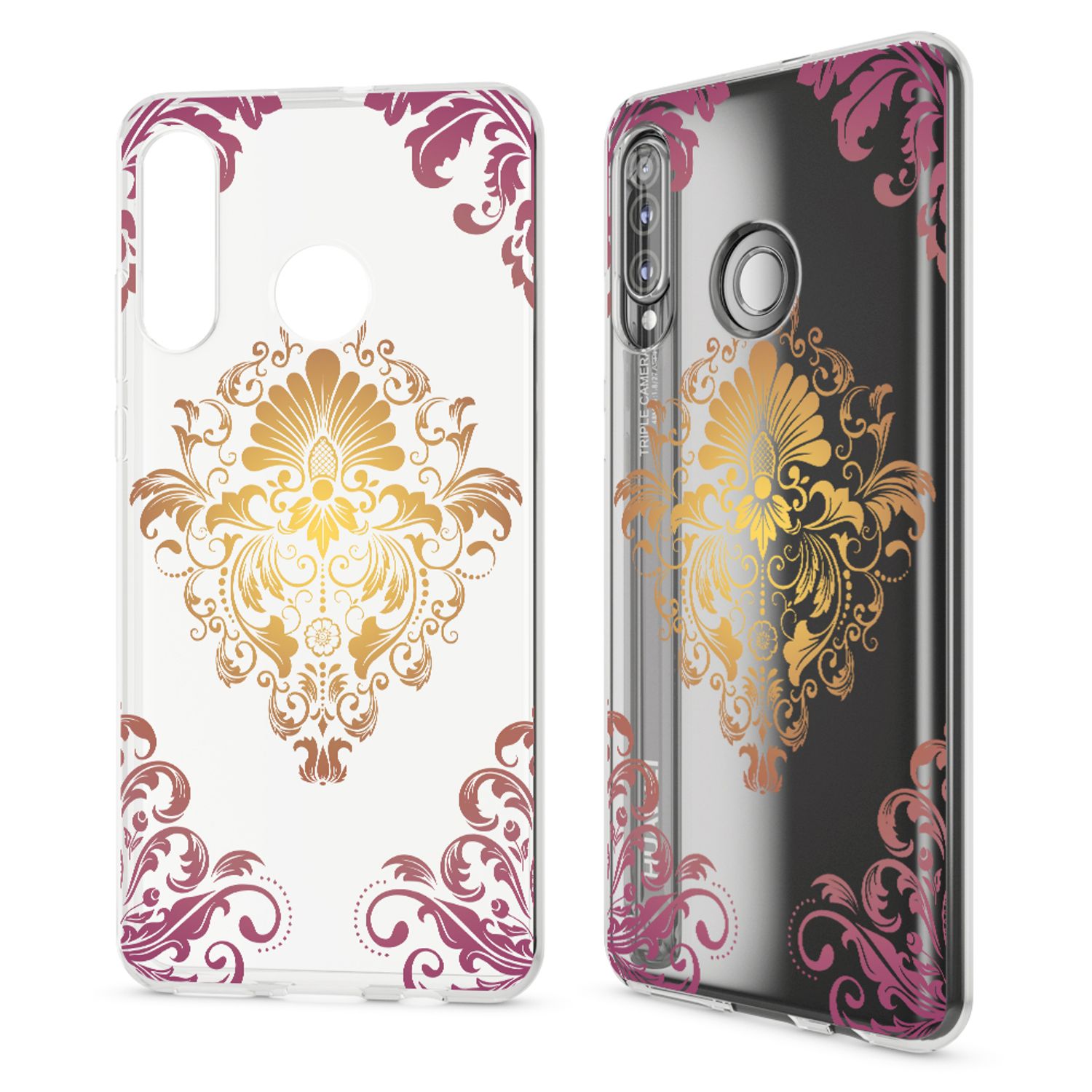Silikonhülle für Huawei P30 Lite transparent TPU Slim Case | NALIA Berlin
