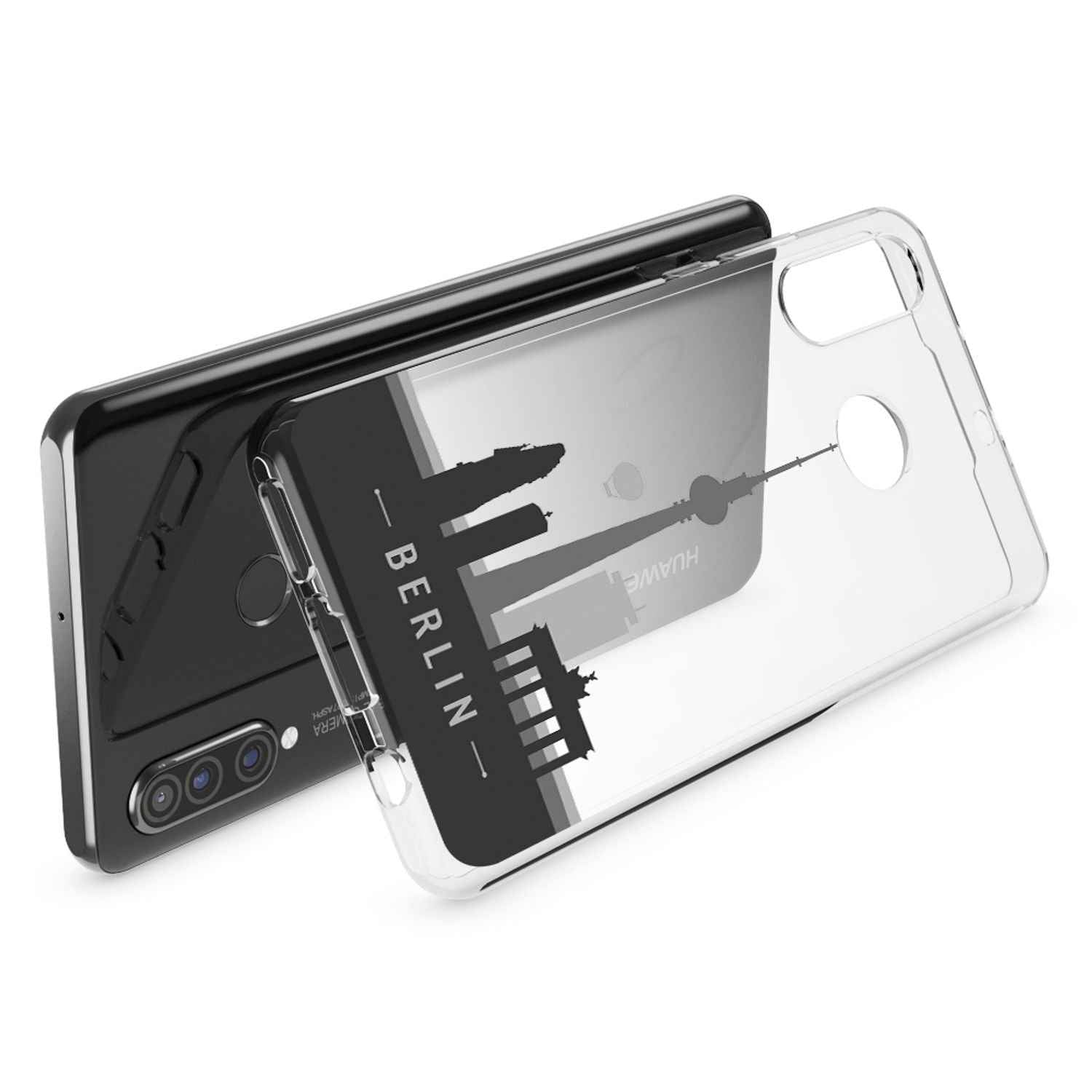 NALIA Hülle für Huawei P30 Lite, Motiv Handy Hülle Slim Silikon Case Schutzhülle