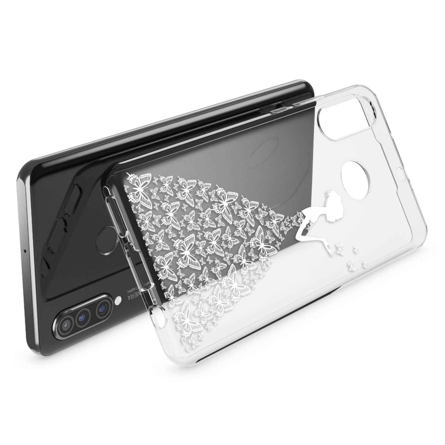 NALIA Hülle für Huawei P30 Lite, Motiv Handy Hülle Slim Silikon Case Schutzhülle