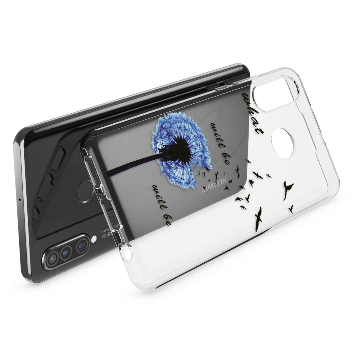 NALIA Hülle für Huawei P30 Lite, Motiv Handy Hülle Slim Silikon Case Schutzhülle