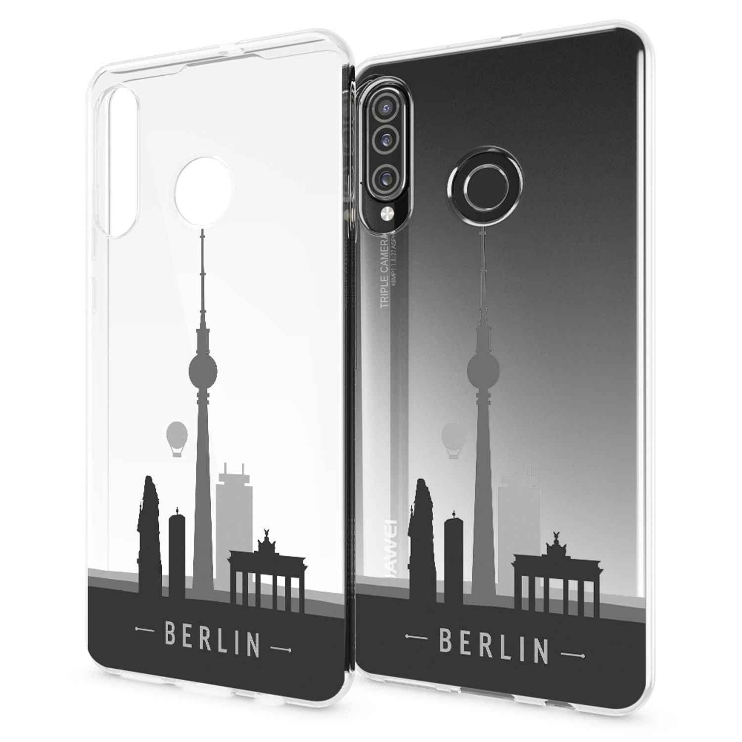 NALIA Hülle für Huawei P30 Lite, Motiv Handy Hülle Slim Silikon Case Schutzhülle