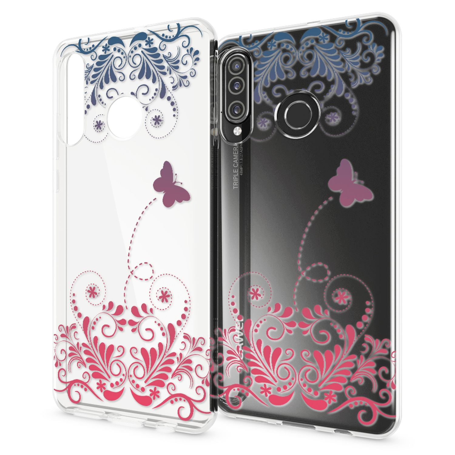 Silikonhülle für Huawei P30 Lite transparent TPU Slim Case | NALIA Berlin