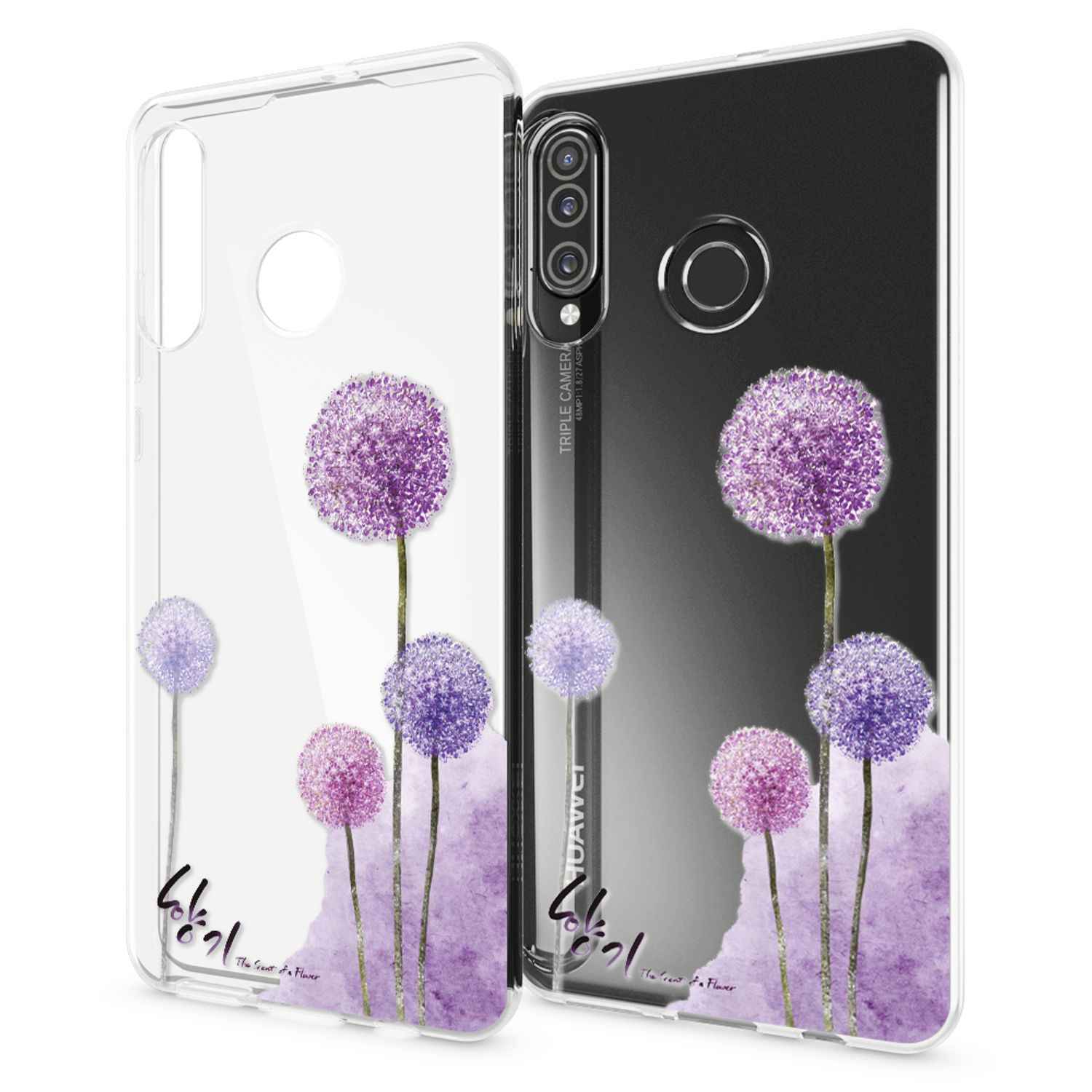 NALIA Hülle für Huawei P30 Lite, Motiv Handy Hülle Slim Silikon Case Schutzhülle