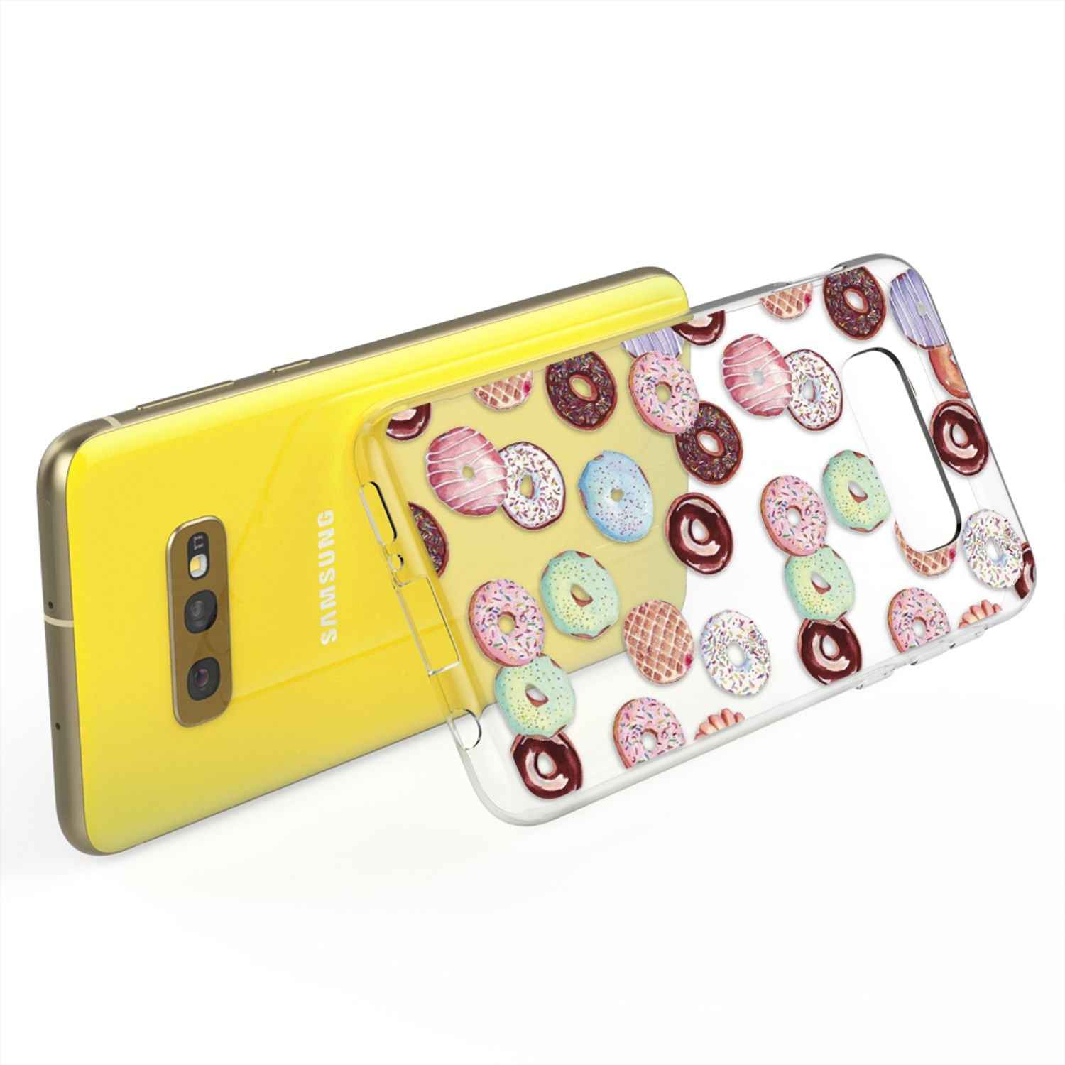 NALIA Handyhülle kompatibel mit Samsung Galaxy S10e, Slim Motiv Case Cover Etui