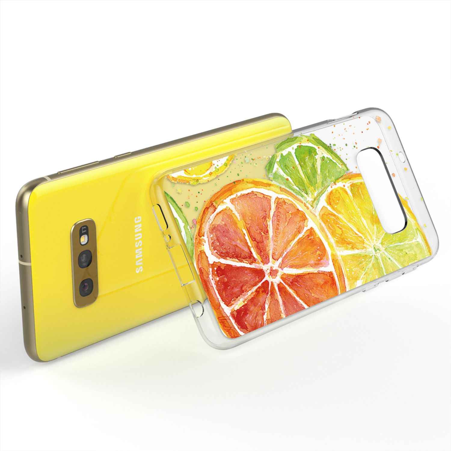 NALIA Handyhülle kompatibel mit Samsung Galaxy S10e, Slim Motiv Case Cover Etui