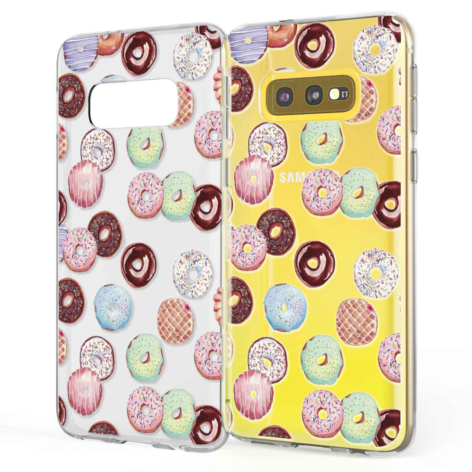 NALIA Handyhülle kompatibel mit Samsung Galaxy S10e, Slim Motiv Case Cover Etui