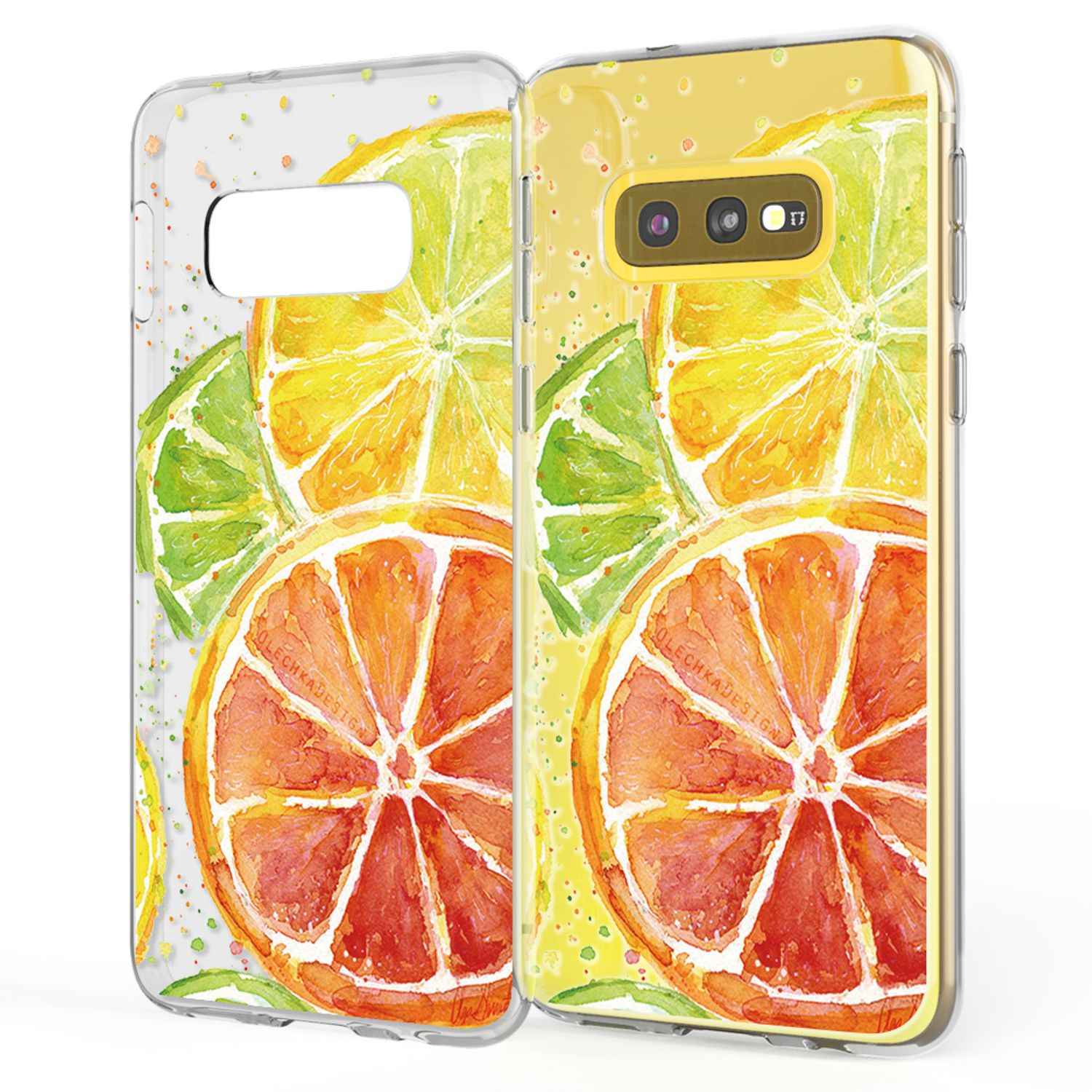 NALIA Handyhülle kompatibel mit Samsung Galaxy S10e, Slim Motiv Case Cover Etui