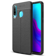 NALIA Handyhülle für Huawei P30 Lite Hülle, Leder Optik Stylische Handyhülle