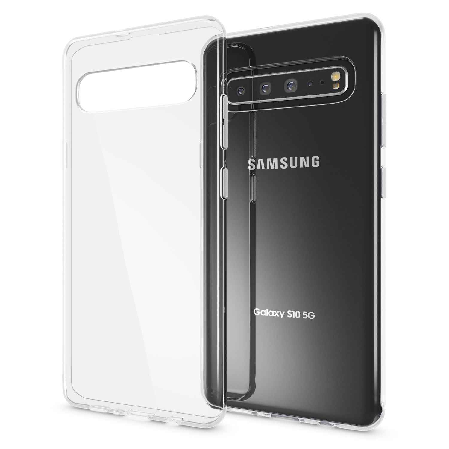 NALIA Handyhülle für Samsung Galaxy S10 5G Hülle, Dünne Silikon Schutzhülle Soft