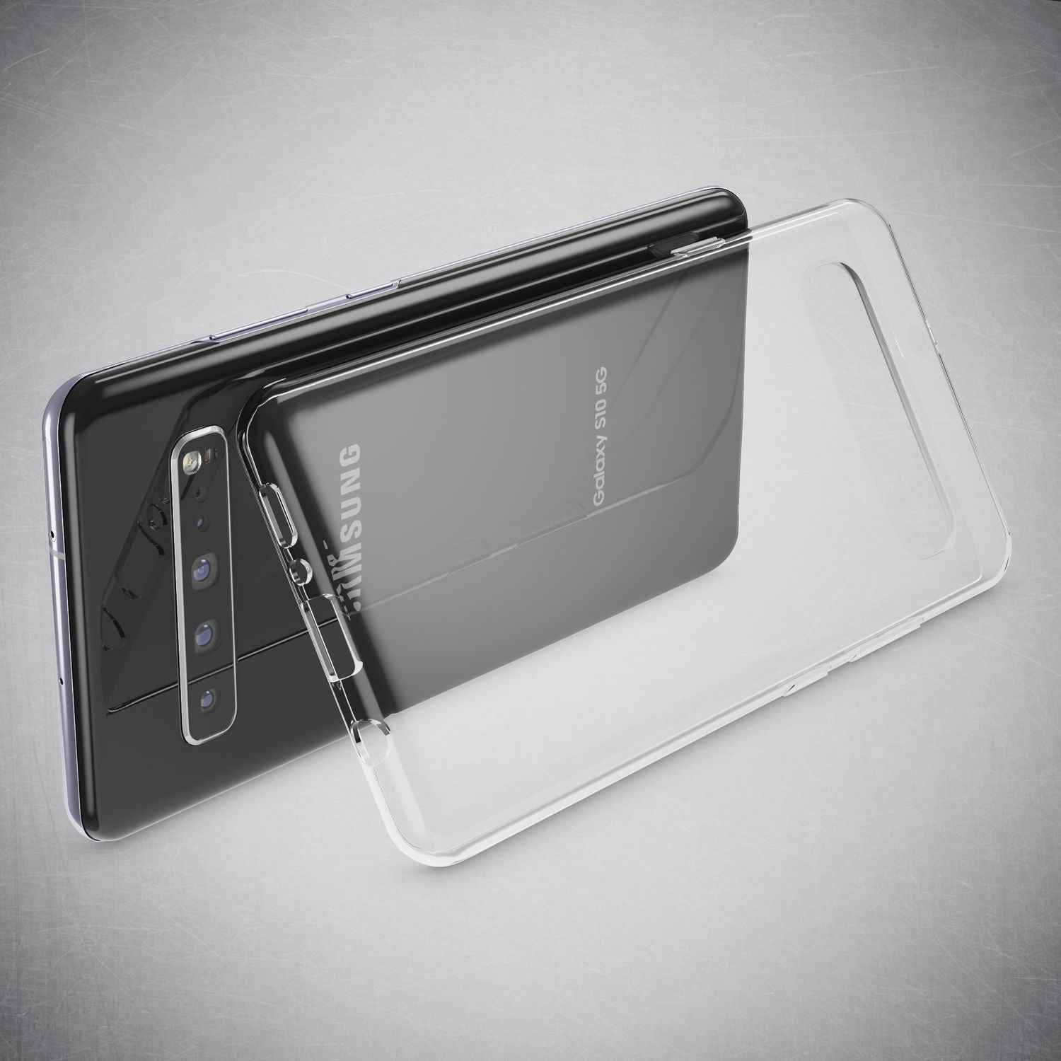 NALIA Handyhülle für Samsung Galaxy S10 5G Hülle, Dünne Silikon Schutzhülle Soft