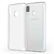 NALIA Handyhülle für Samsung Galaxy A40 Hülle, Durchsichtige Silikon Schutzhülle