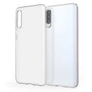 Handyhülle für Samsung Galaxy A70 transparent TPU stoßabsorbierend