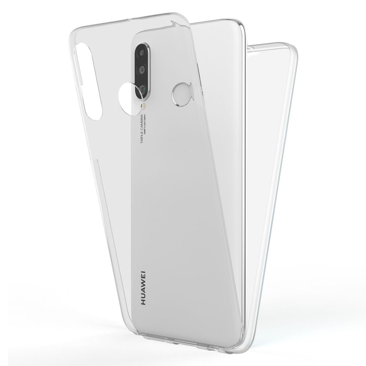 Handyhülle Huawei P30 Lite transparent 360 Grad Full-Cover Bumper | NALIA Berlin