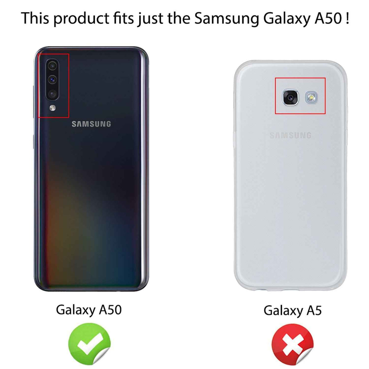 NALIA Glitzer Handy Hülle für Samsung Galaxy A50, Schutz Case Cover Tasche Etui