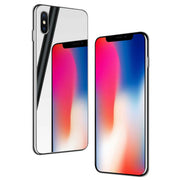 NALIA Spiegel Hart Glas Hülle für iPhone XS Max, Mirror Case 9H Tempered Glass