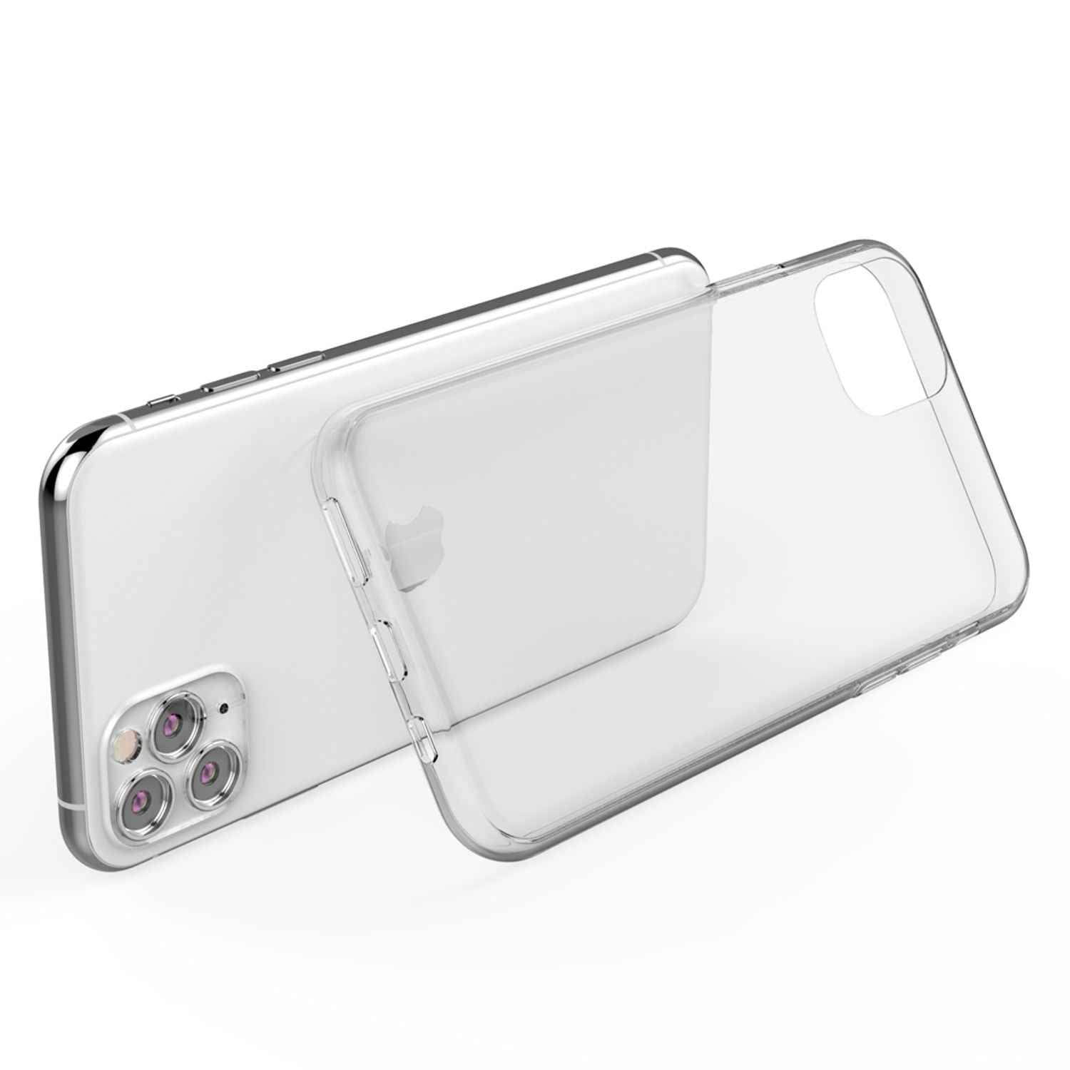 NALIA Handyhülle für Apple iPhone 11 Pro Max Hülle, Dünne Silikon Schutzhülle