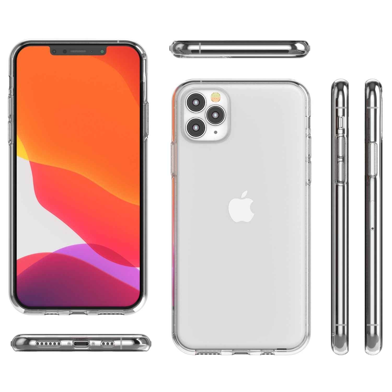 NALIA Handyhülle für Apple iPhone 11 Pro Hülle, Dünne Silikon Schutzhülle Case