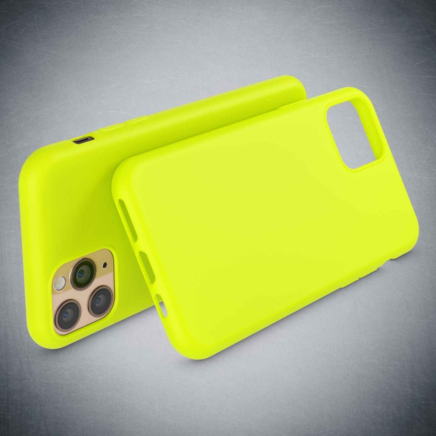 NALIA Neon Handy Hülle für iPhone 11 Pro Max, Soft case Silikon Bumper Cover