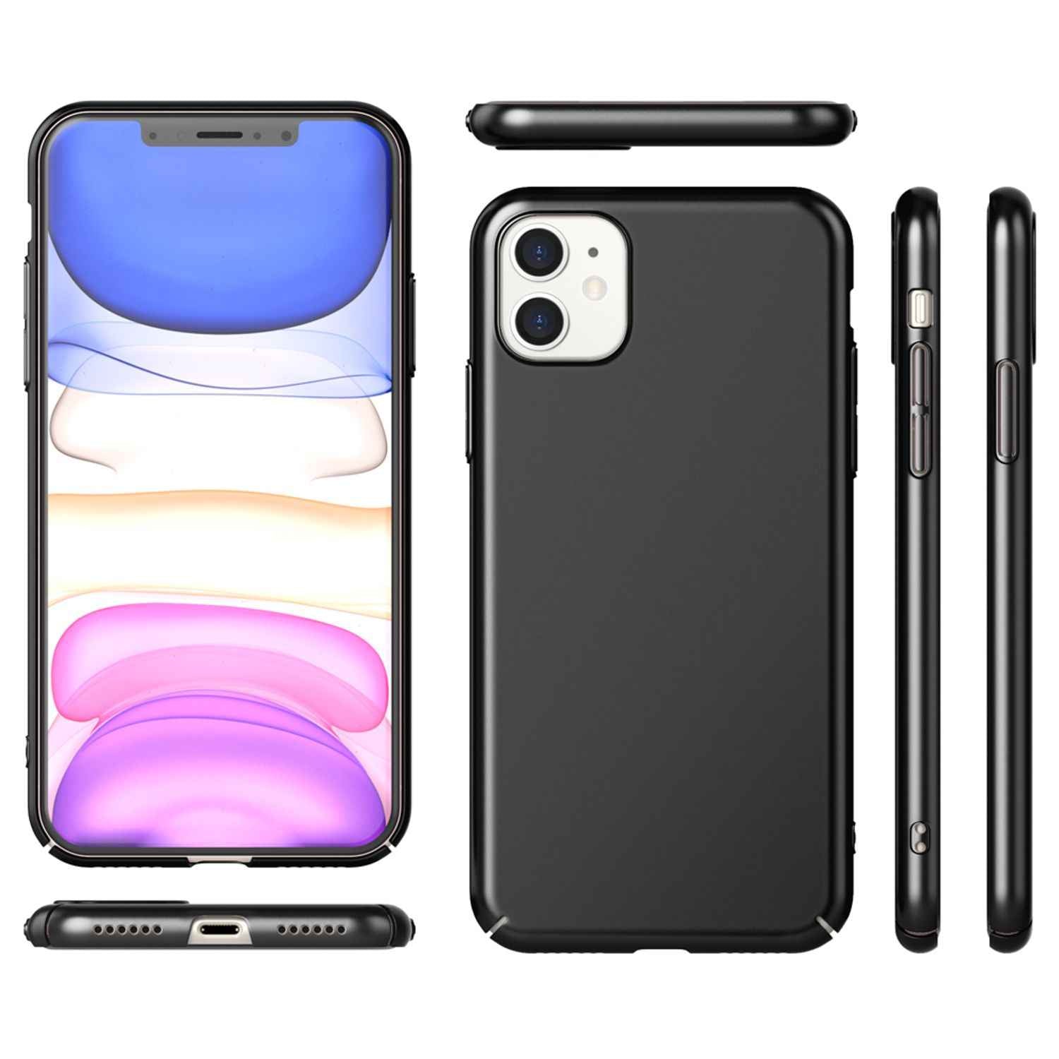 NALIA Handyhülle für iPhone 11, Schutz Case Cover Tasche Bumper Etui Schale
