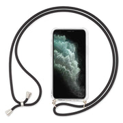 NALIA Handy Hülle mit Kette für iPhone 11 Pro Max Necklace Case mit Umhänge-Band