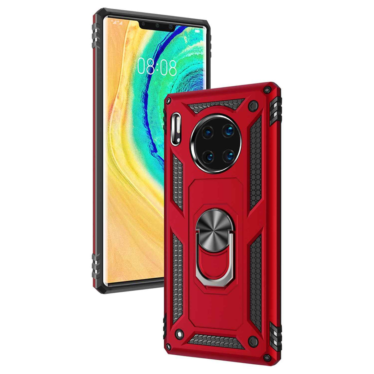 NALIA Ring Handyhülle für Huawei Mate 30 Pro / Mate 30 Pro 5G Stoßfeste Hülle