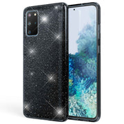 NALIA Glitter Case für Samsung Galaxy S20 Plus, Diamant Schutz Hülle Handy Etui