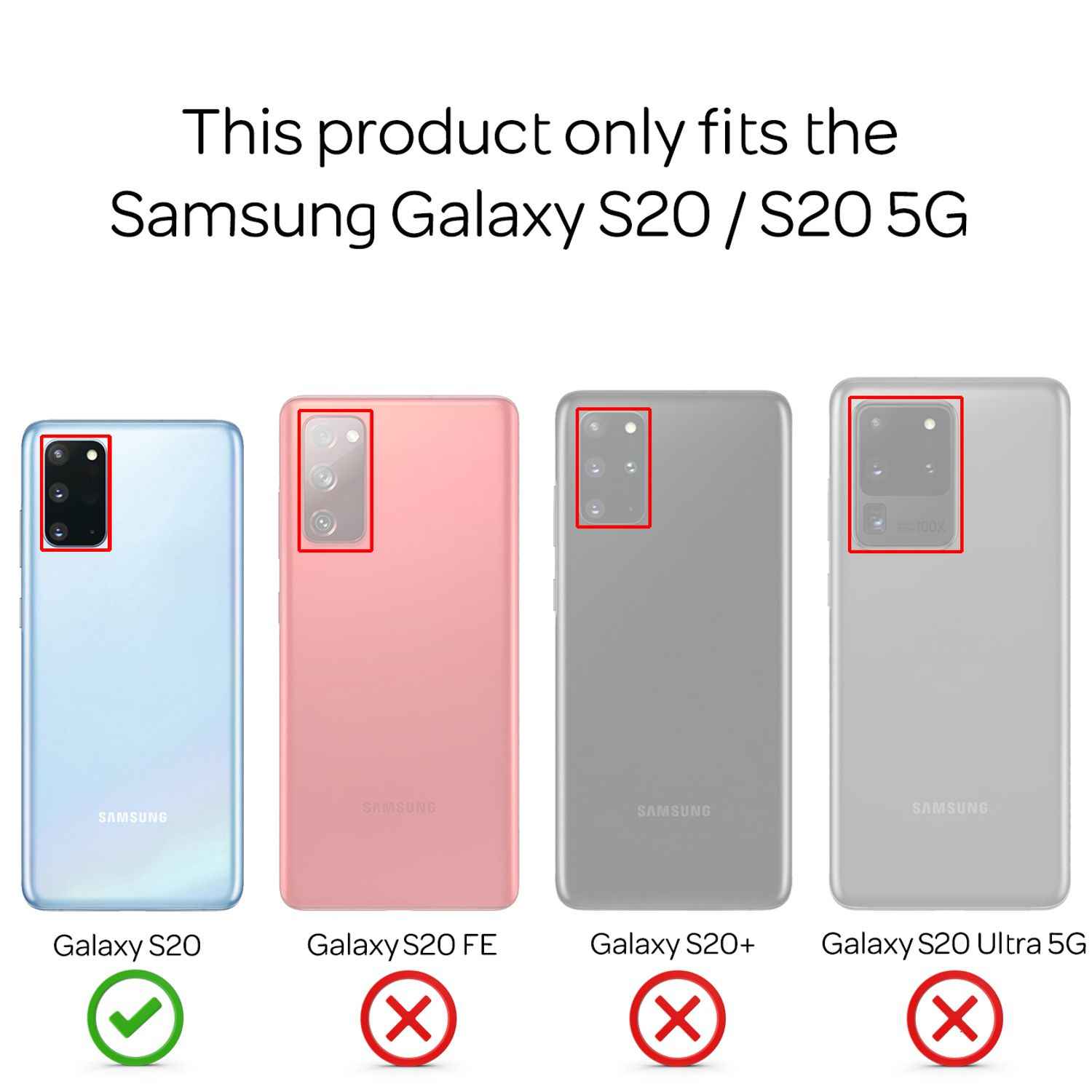 NALIA Glitzer Handyhülle für Samsung Galaxy S20, Silikon Handy Schutz Hülle Tasche