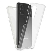 NALIA 360 Grad Handy Hülle für Samsung Galaxy S20 Plus, Full Cover Case Bumper