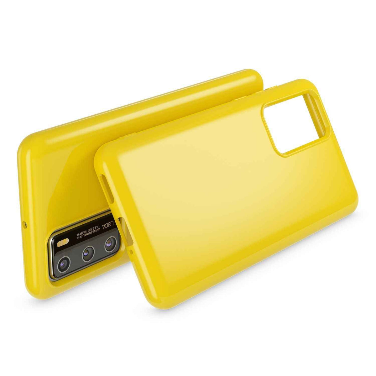 NALIA Handy Hülle für Huawei P40, Slim Case Silikon Schutzhülle Cover TPU Bumper