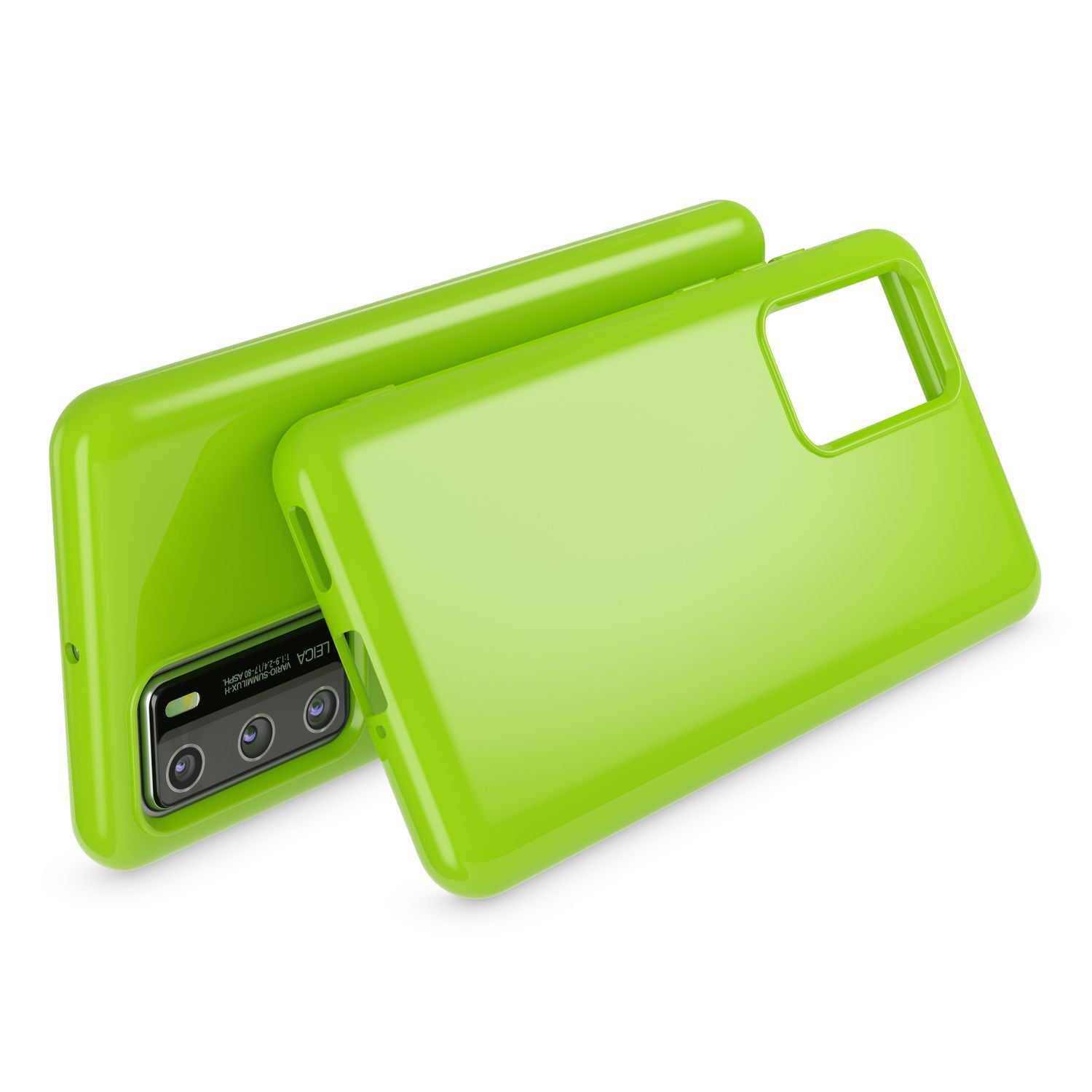 Handyhülle für Huawei P40 TPU Silikon Slim Case schwarz | NALIA Berlin