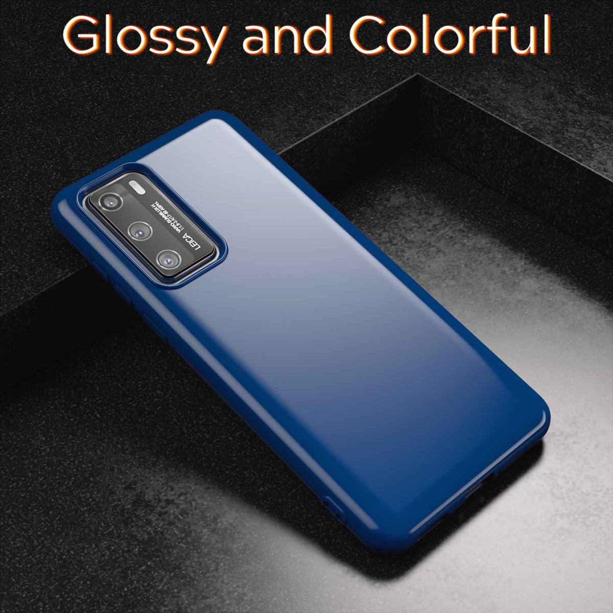 NALIA Handy Hülle für Huawei P40, Slim Case Silikon Schutzhülle Cover TPU Bumper