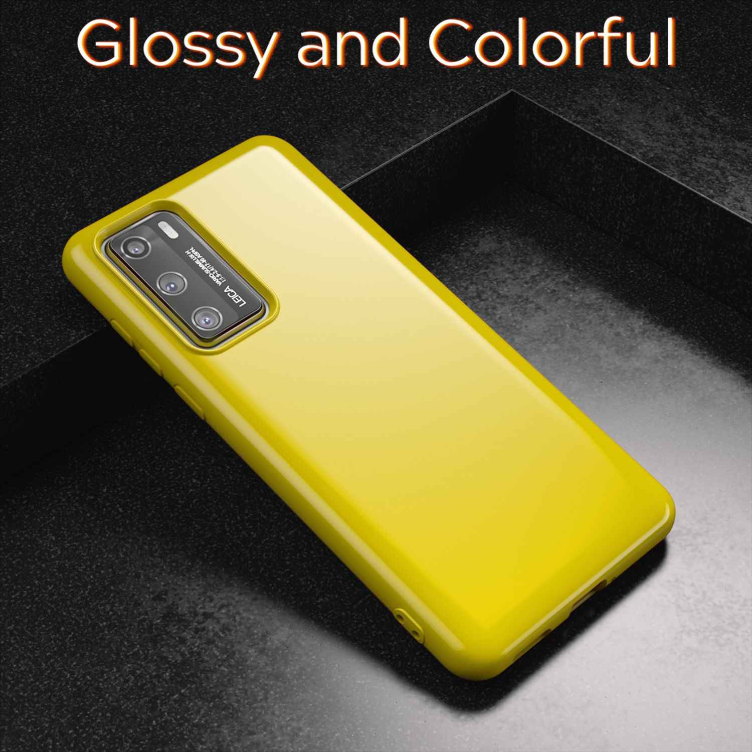 NALIA Handy Hülle für Huawei P40, Slim Case Silikon Schutzhülle Cover TPU Bumper