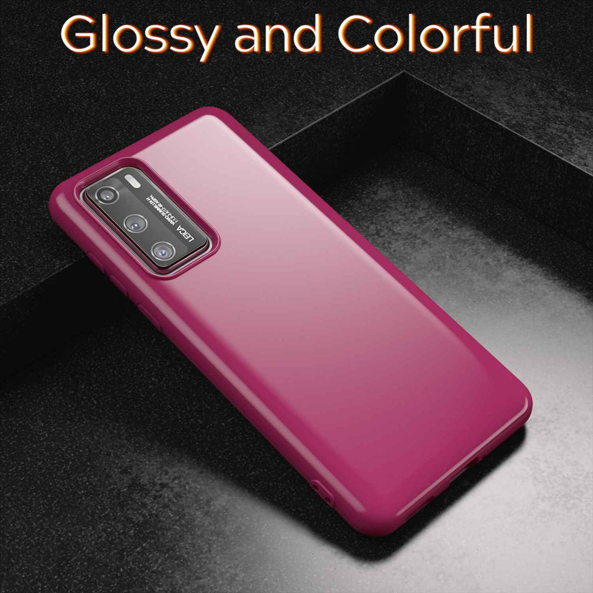NALIA Handy Hülle für Huawei P40, Slim Case Silikon Schutzhülle Cover TPU Bumper