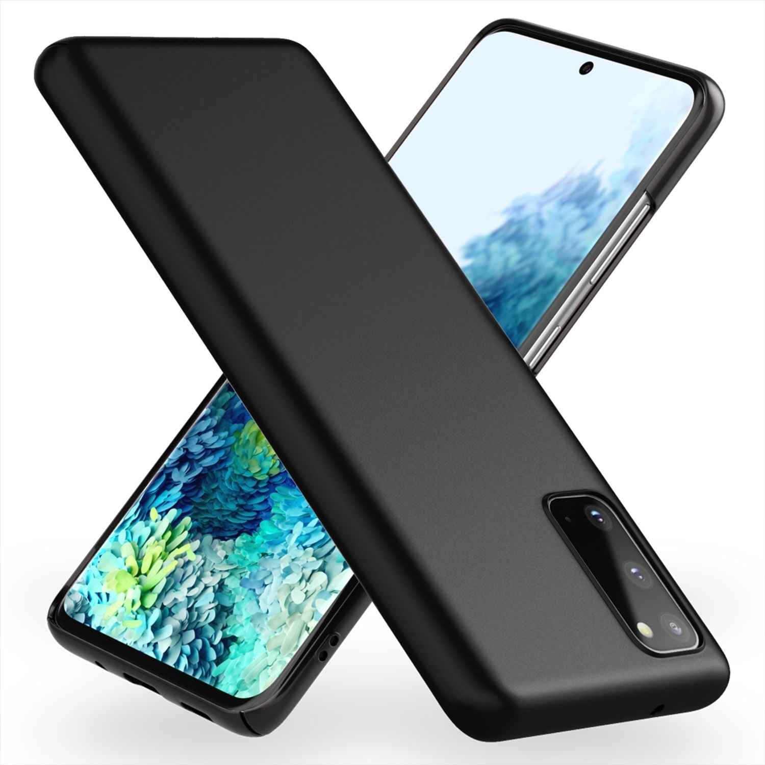 NALIA Hard Case für Samsung Galaxy S20, Dünne Handy Hülle Cover Bumper Tasche