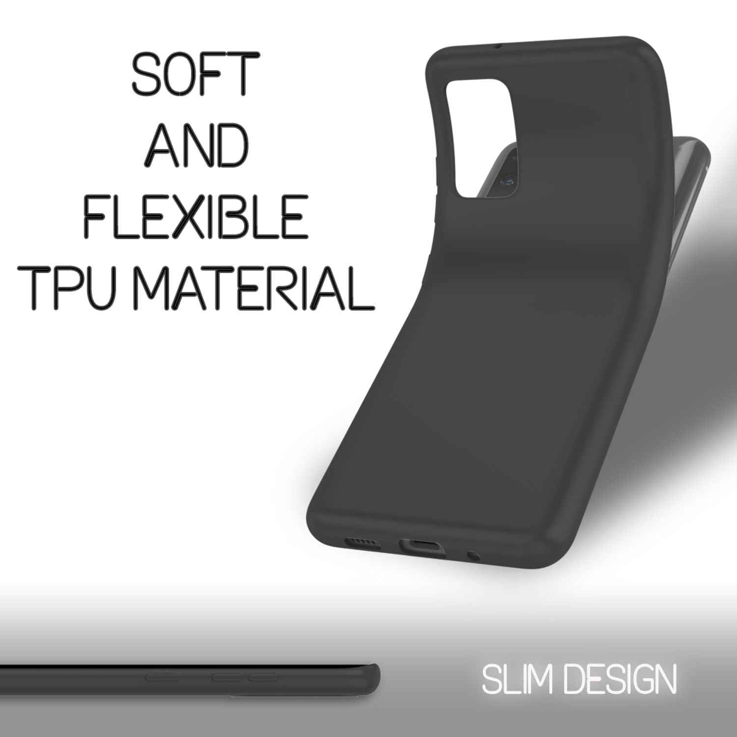 NALIA Neon Handy Hülle für Samsung Galaxy S20 Plus, Silikon Case Phone Cover