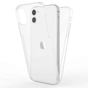 NALIA 360° Handy Hülle für iPhone 12 Mini, Full Cover Case Schutz Schale Etui