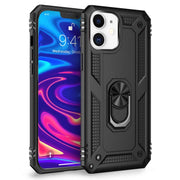 NALIA Ring Hülle für iPhone 12/ iPhone 12 Pro, Handy Hard Case Schutz Cover Etui