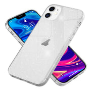 NALIA Glitzer Hülle für iPhone 12 / iPhone 12 Pro, Bling Handy Cover Schutz Case