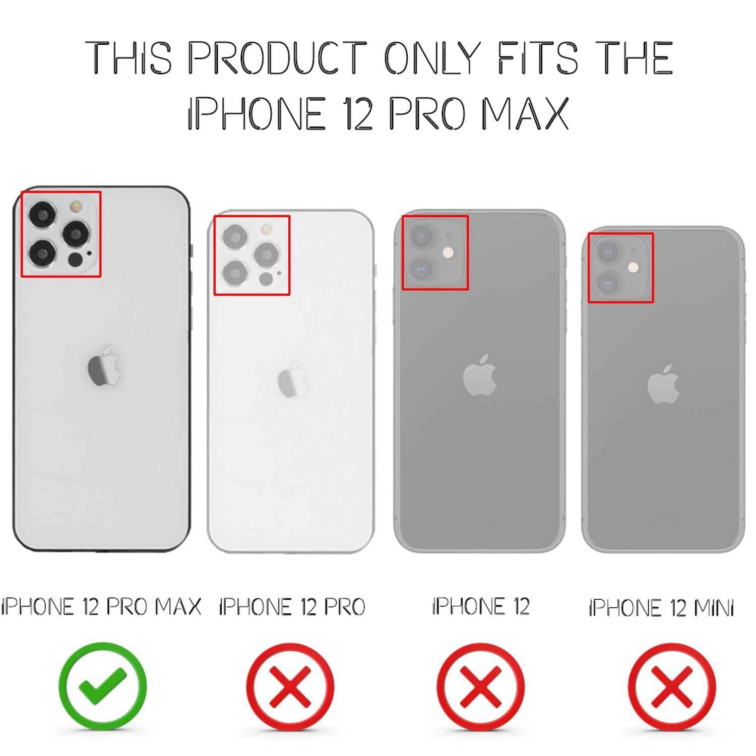 NALIA Neon Handy Hülle für iPhone 12 Pro Max, Slim Case Schutz Cover Etui Bumper