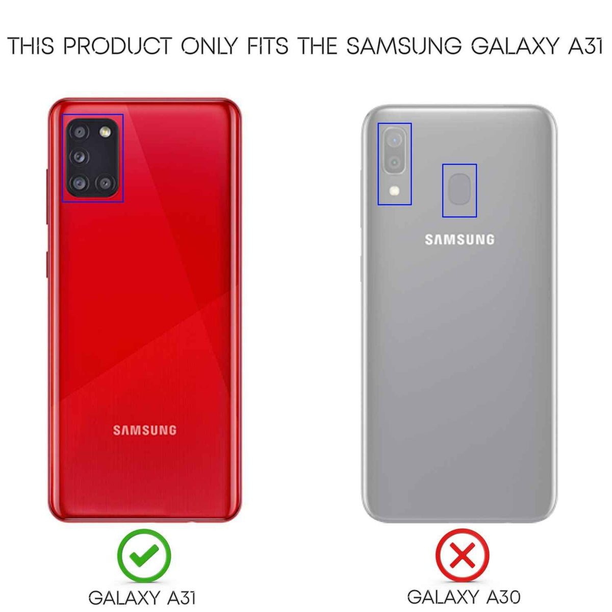 NALIA Design Handy Hülle für Samsung Galaxy A31, Carbon Look Cover Case Bumper