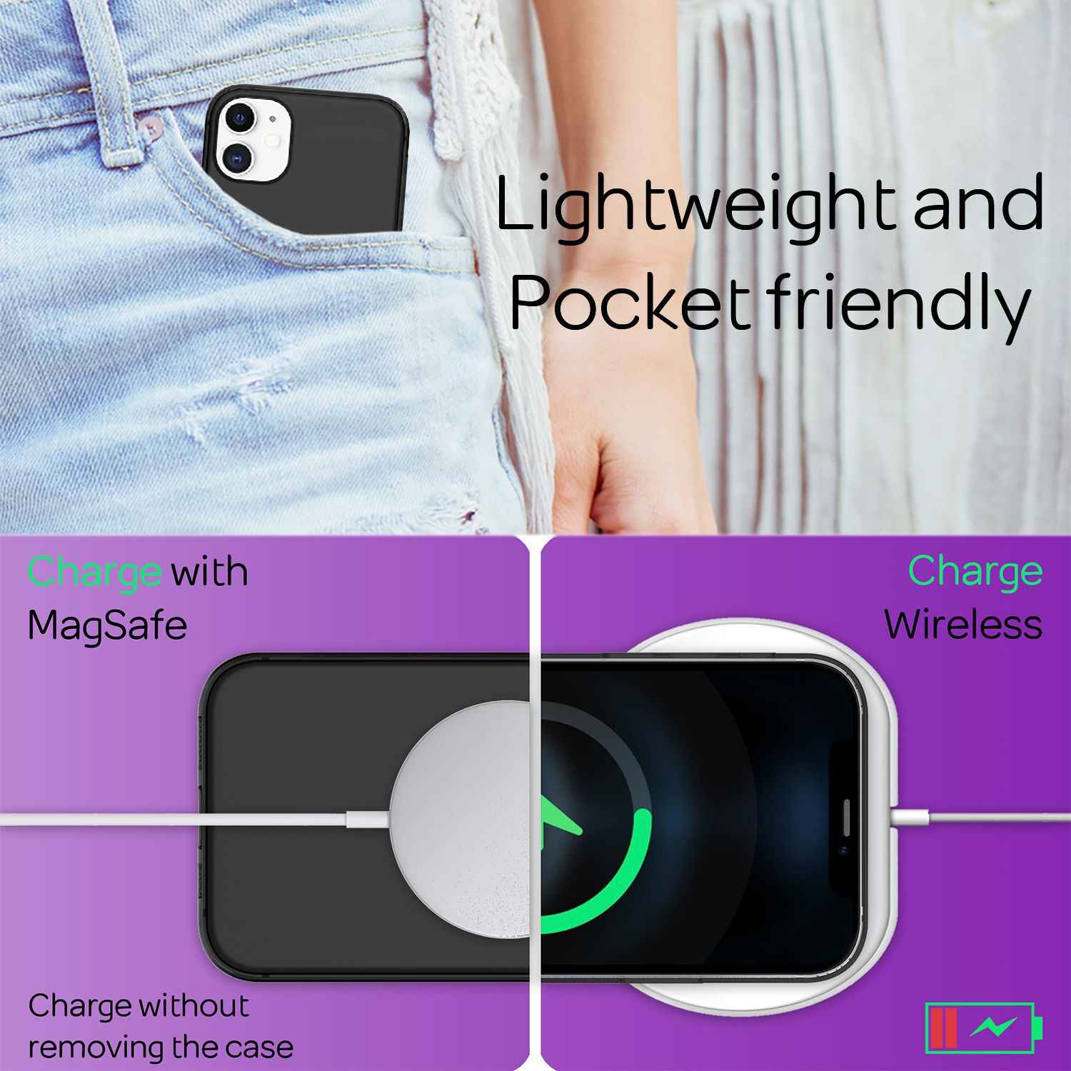 NALIA Extra Dünn Hard Case für iPhone 12 Pro, Ultra Slim Handy Hülle