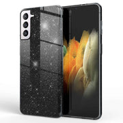 NALIA Glitzer Handy Hülle für Samsung Galaxy S21, Strass Diamant Back Cover Etui