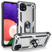 NALIA Military-Style Ringhülle für Samsung Galaxy A22 5G, Extrem Schützend Robust