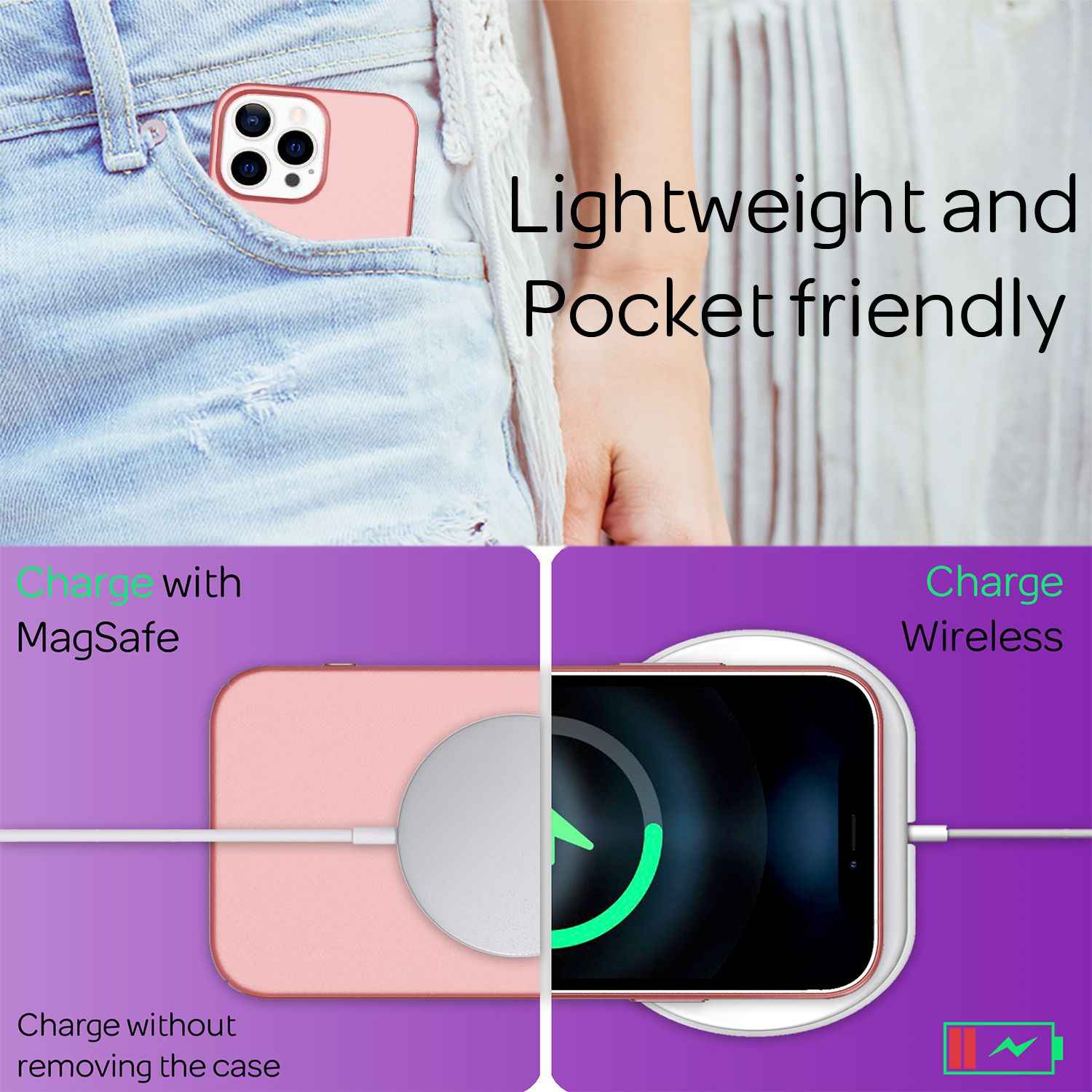 NALIA 0,5mm Dünne Handy Hülle für iPhone 13 Pro Max, Matt Hard Case Cover Bumper